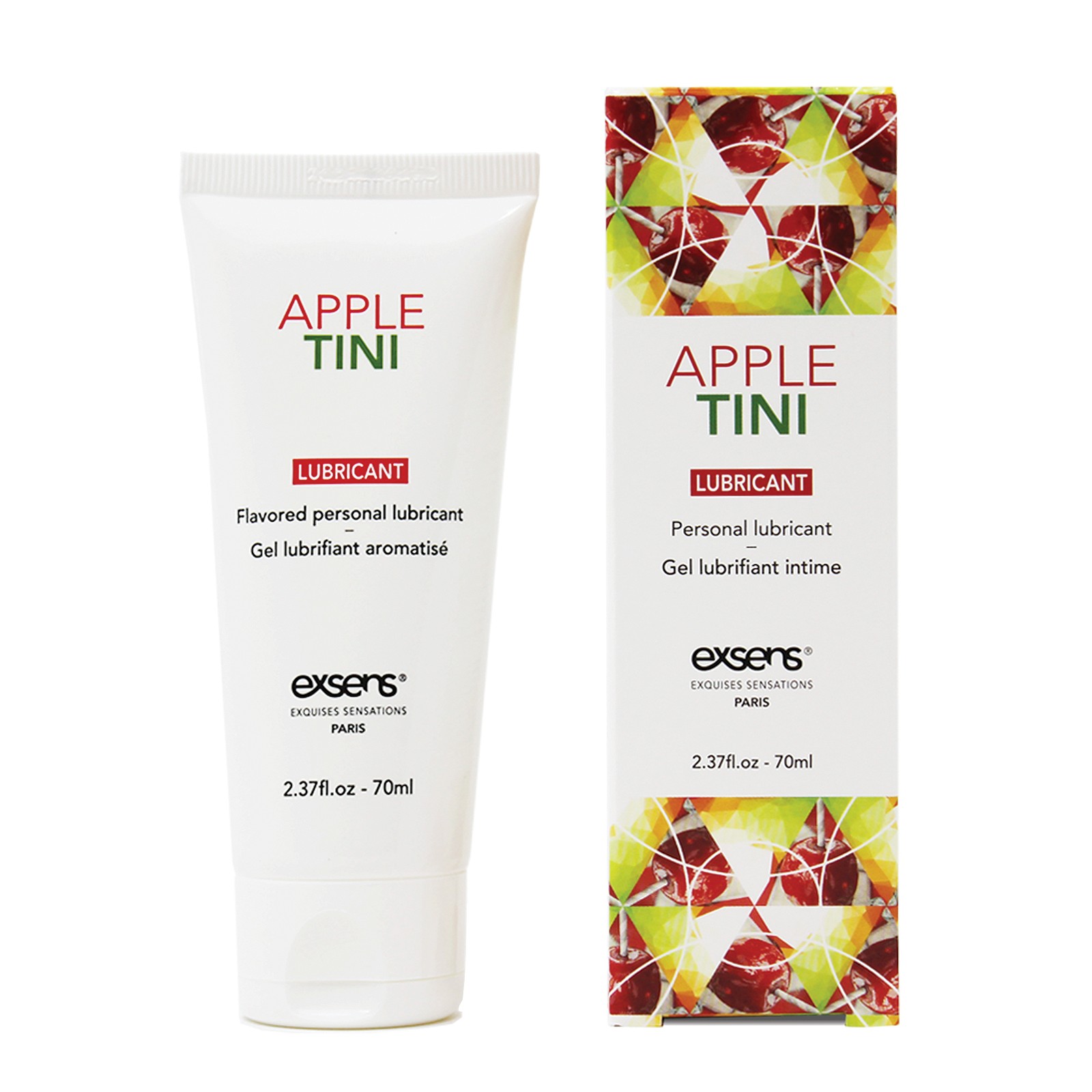 EXSENS Appletini Flavored Water-Based Lubricant