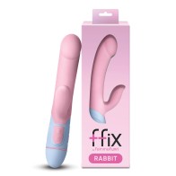 Femme Funn Ffix Rabbit Vibrator Pink Blue