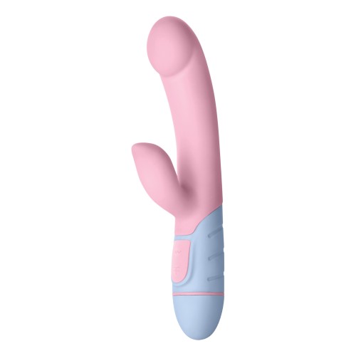 Femme Funn Ffix Rabbit Vibrador Rosa Azul