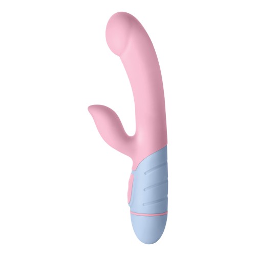 Femme Funn Ffix Rabbit Vibrador Rosa Azul