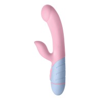 Femme Funn Ffix Rabbit Vibrador Rosa Azul