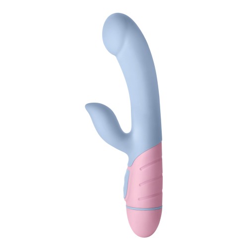 Femme Funn Ffix Rabbit Vibrator - Blue/Pink