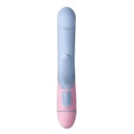 Vibrador Rabbit Femme Funn Ffix - Azul/Rosa