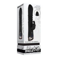 Vibrador Dual con Movimiento Evolved Rapid Rabbit para Placer