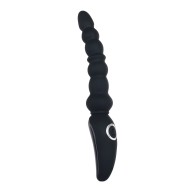 Evolved Magic Stick Beaded Vibrator Black - Intensify Pleasure