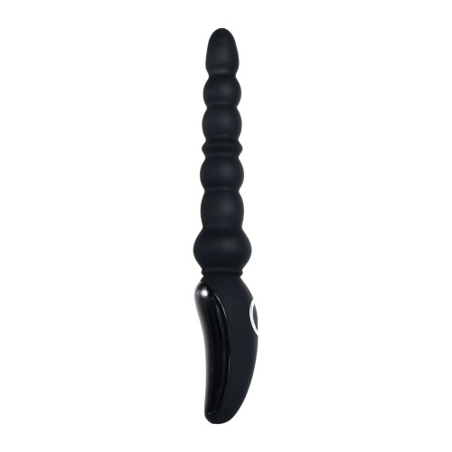 Evolved Magic Stick Beaded Vibrator Black - Intensify Pleasure