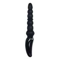 Evolved Magic Stick Beaded Vibrator Black - Intensify Pleasure