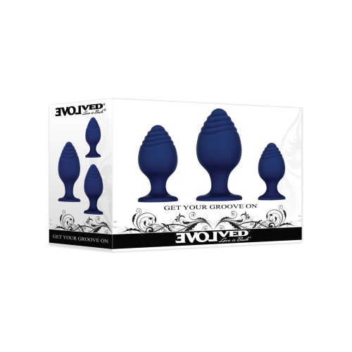 Evolved Silicone Anal Plug Set