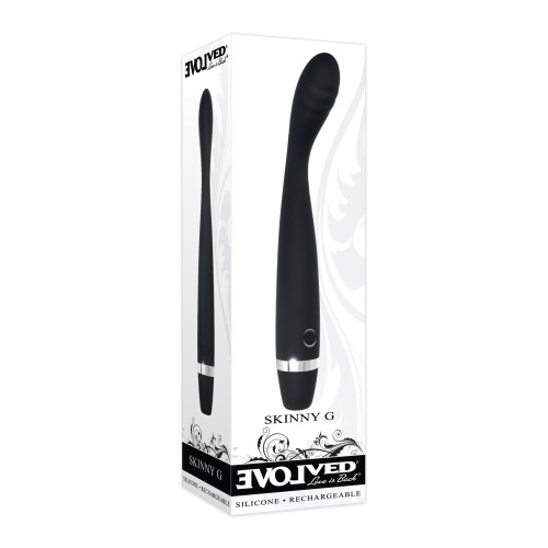 Vibrador Skinny G de Punto G Negro