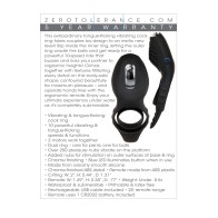 Anillo Vibrador Mr. Flicker Zero Tolerance Negro