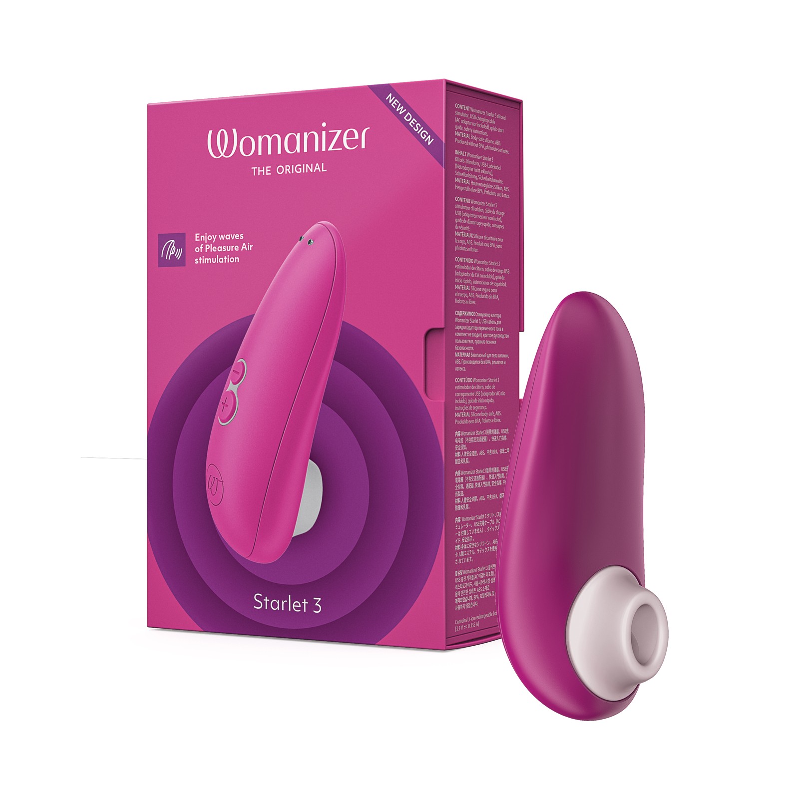 Estimulador Clitoriano Womanizer Starlet 3 - Placer Máximo