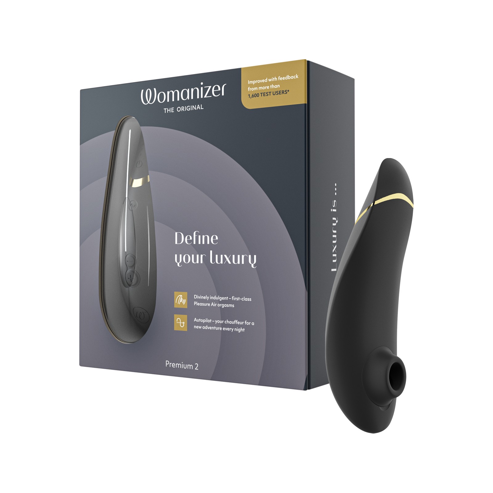 Womanizer Premium 2 - Luxurious Clitoral Stimulator