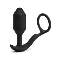 b-Vibe Vibrating Snug Tug Medium Black