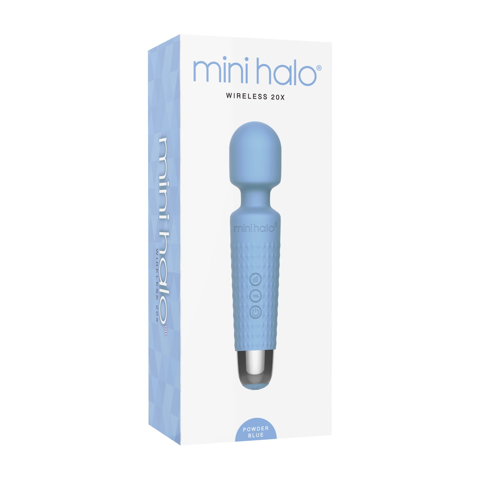 Mini Halo Inalámbrico 20x Wand - Azul Polvo