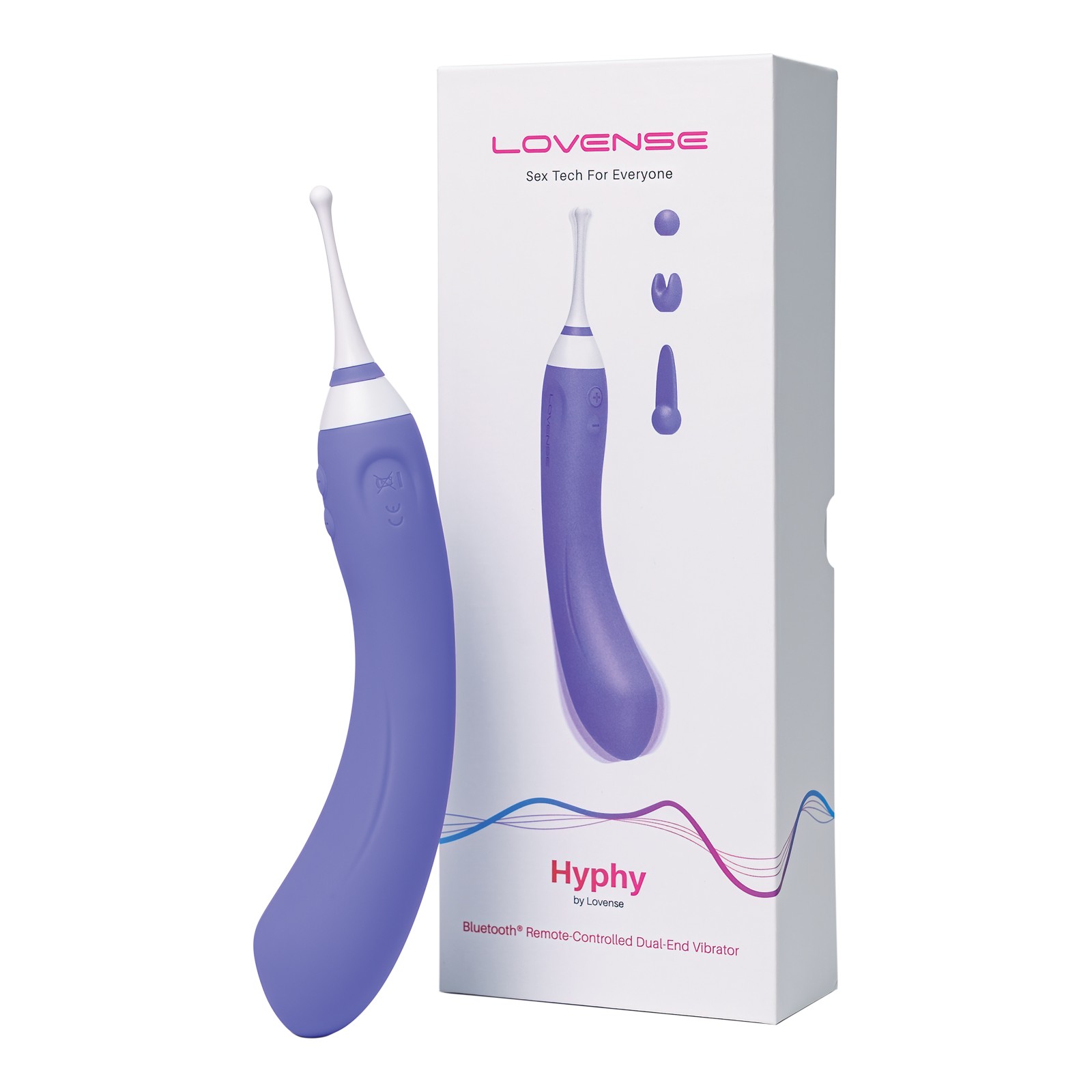 Lovense Hyphy Hi-Frequency Stimulator - Purple