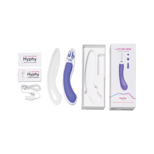 Lovense Hyphy Hi-Frequency Stimulator - Purple