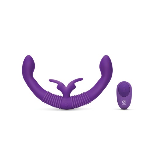 Vibrador de Intimidad Femenino Together con Control Remoto - Púrpura Juguete para Parejas