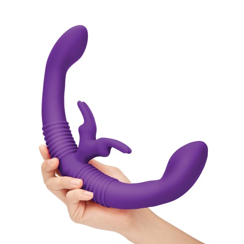 Together Female Intimacy Vibe with Remote - Purple Couples Toy