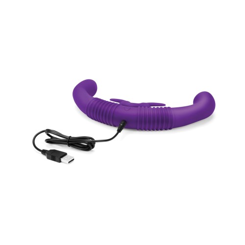 Together Female Intimacy Vibe with Remote - Purple Couples Toy