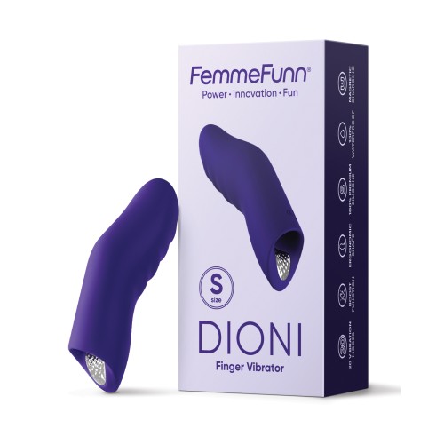 Femme Funn Dioni Finger Vibe Small Dark Purple