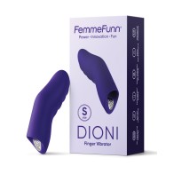 Femme Funn Dioni Finger Vibe Small Dark Purple