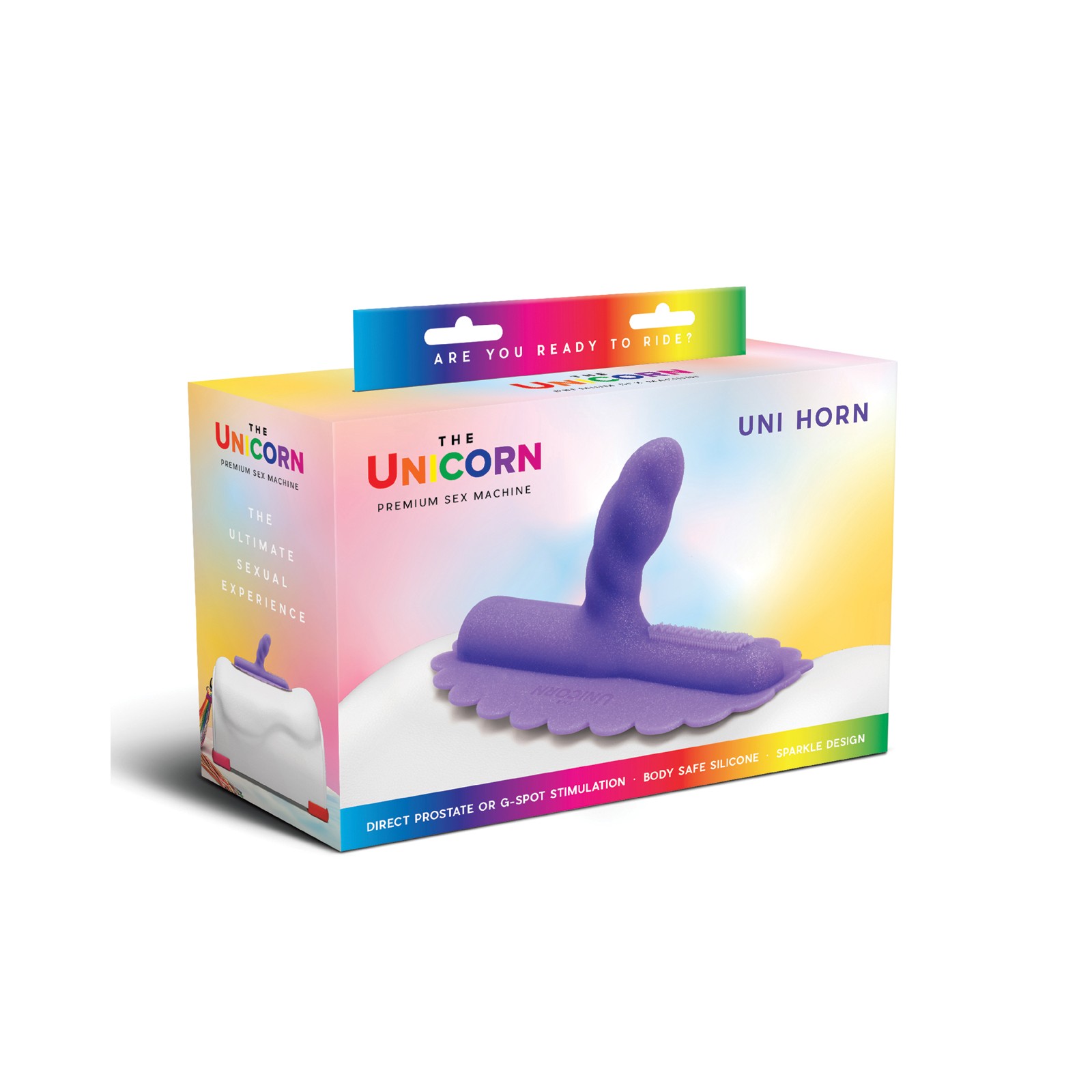 Cuerno de Unicornio Cowgirl Uni Horn para Placer del Punto G y Próstata