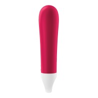 Satisfyer Ultra Power Bullet 1 Red Vibrator for Thrilling Pleasure