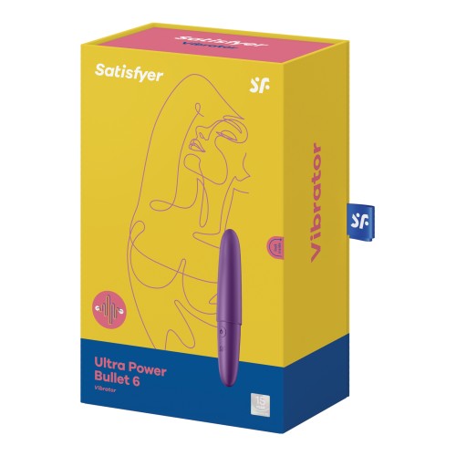 Satisfyer Ultra Power Bullet 6 - Violeta Mini Vibrador