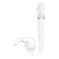 Satisfyer Double Wand-er Massager - White