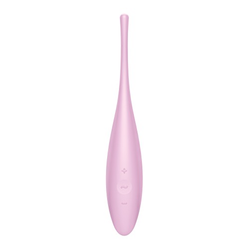 Estimulador Clitoriano Satisfyer Twirling Joy - Rosa