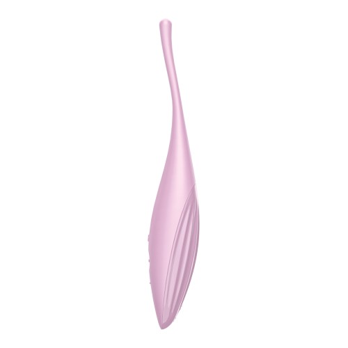 Satisfyer Twirling Joy Clitoral Stimulator - Pink