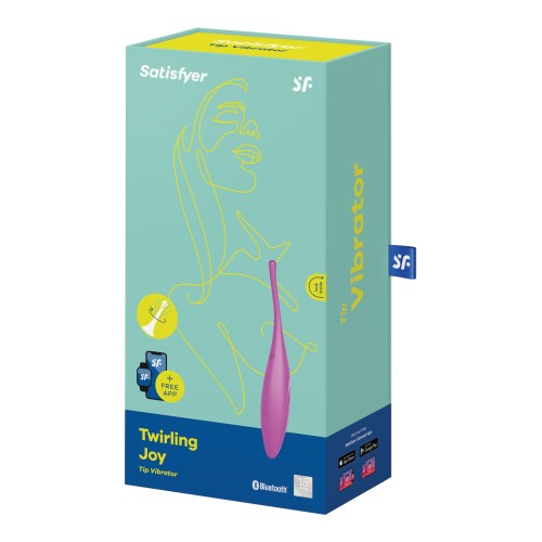 Vibrador Satisfyer Twirling Joy - Púrpura