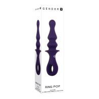 Gender X Ring Pop Vibrating Plug for Exploration