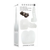 Stroker Transparent Gender X para Placer Aumentado