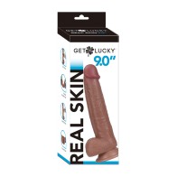 Get Lucky Real Skin Dildo