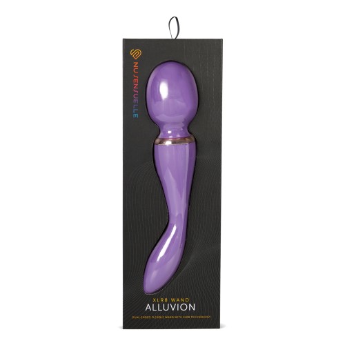 Nu Sensuelle Alluvion XLR8 Bendable Wand in Purple