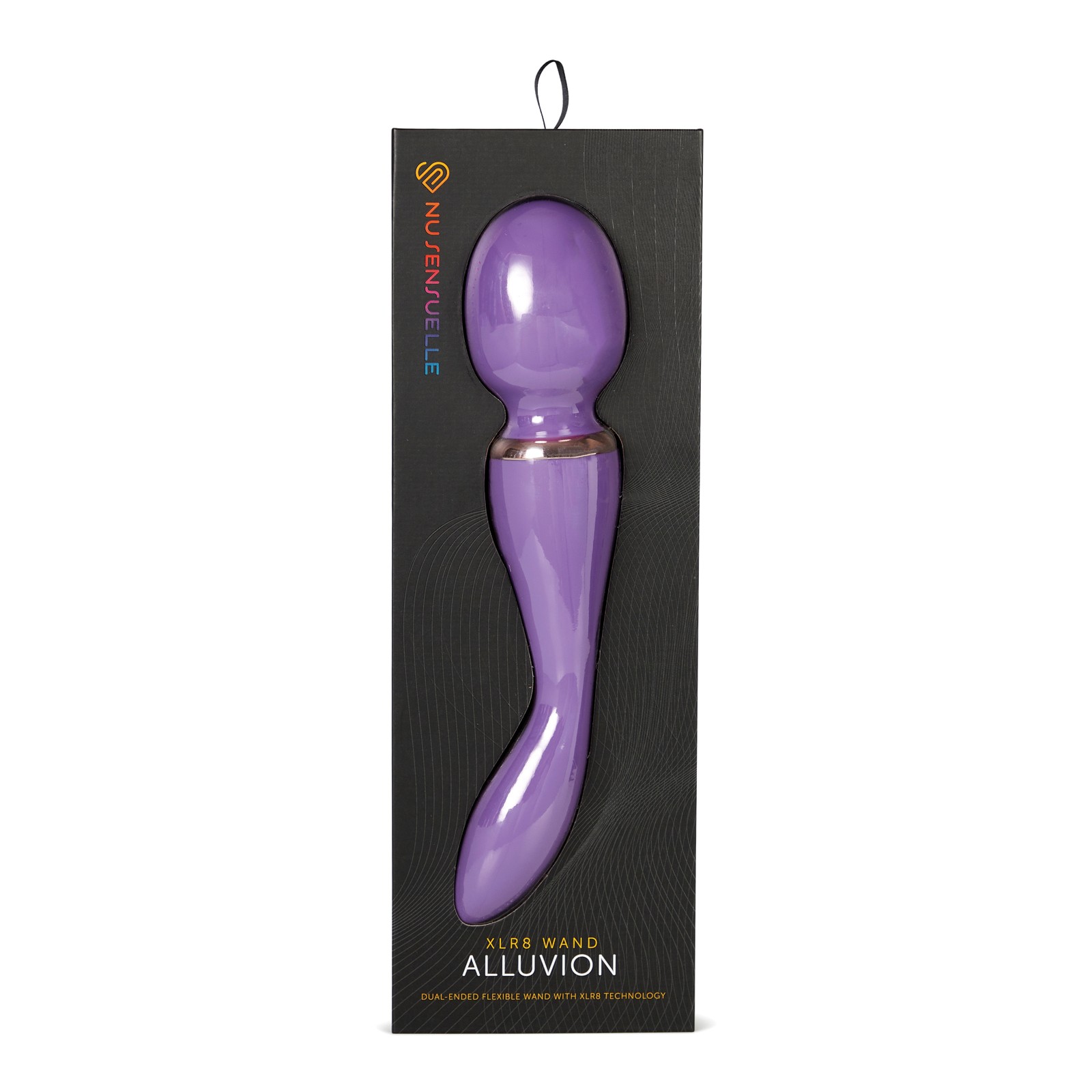 Nu Sensuelle Alluvion XLR8 Bendable Wand in Purple