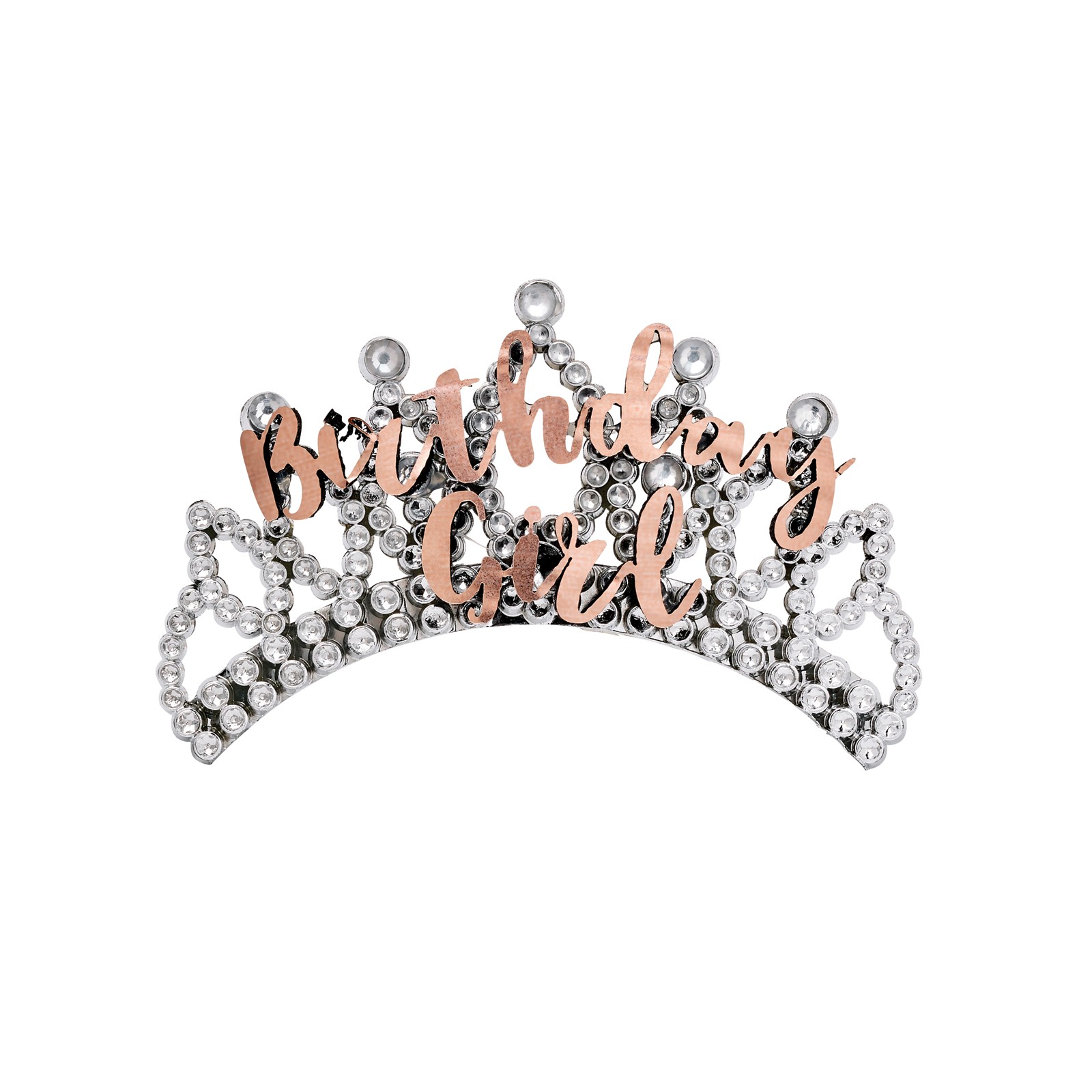 Rose Gold Birthday Girl Tiara - Celebrate in Style