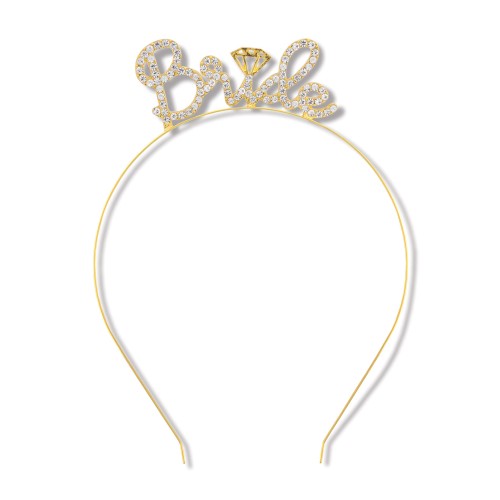 Rhinestone Bride Headband for Weddings