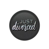 Just Divorced Button - Fun Party Accessory