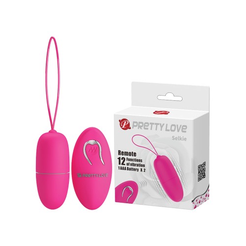 Huevo Vibrador a Batería Pretty Love Selkie Fucsia