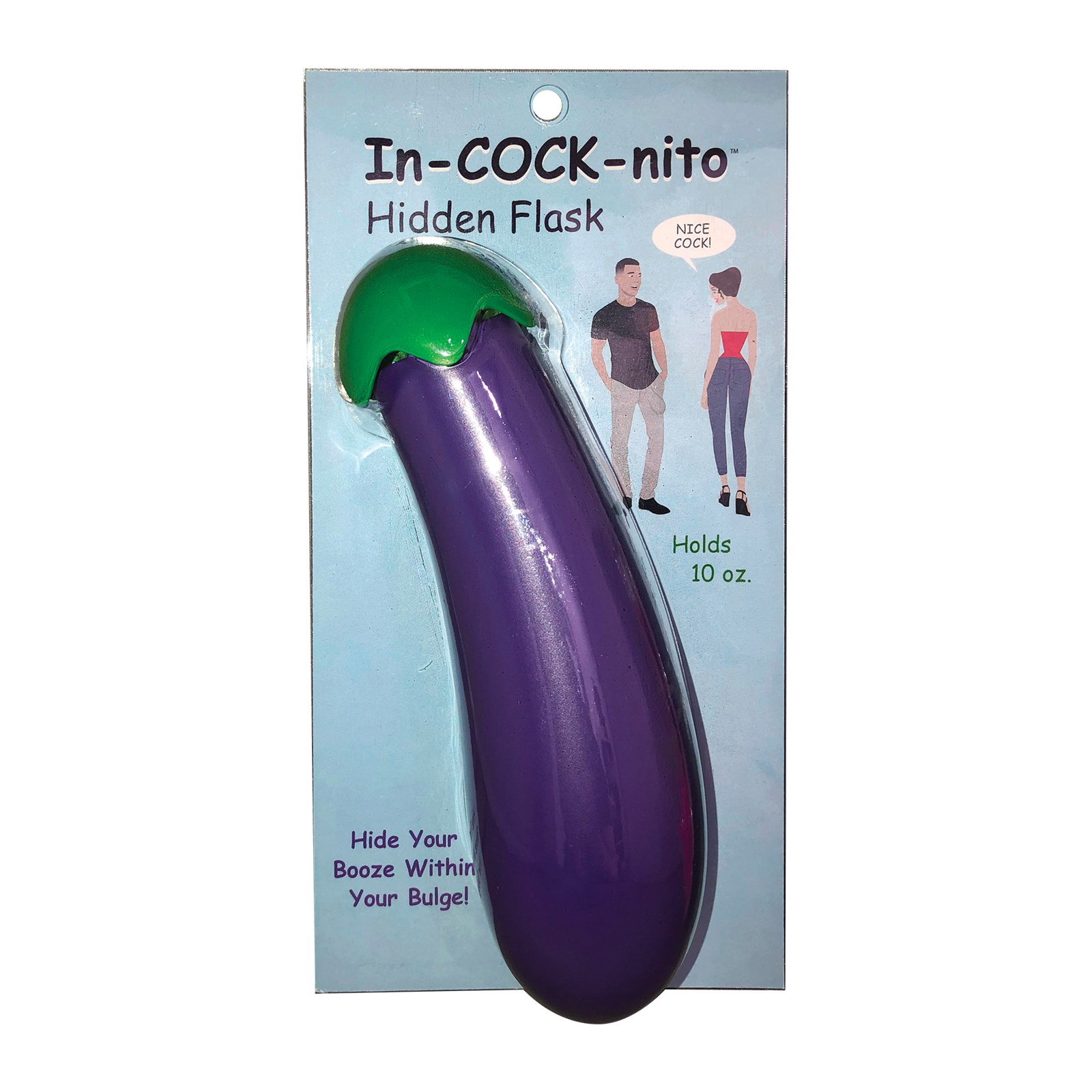 Flask Oculto In-Cock-Nito - 10 oz