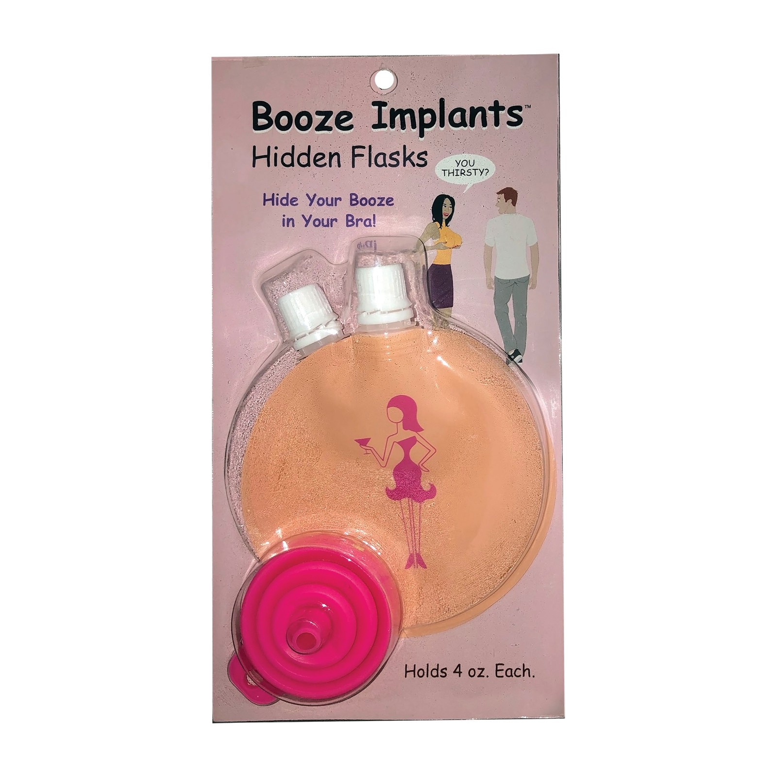 Booze Implants Hidden Flask