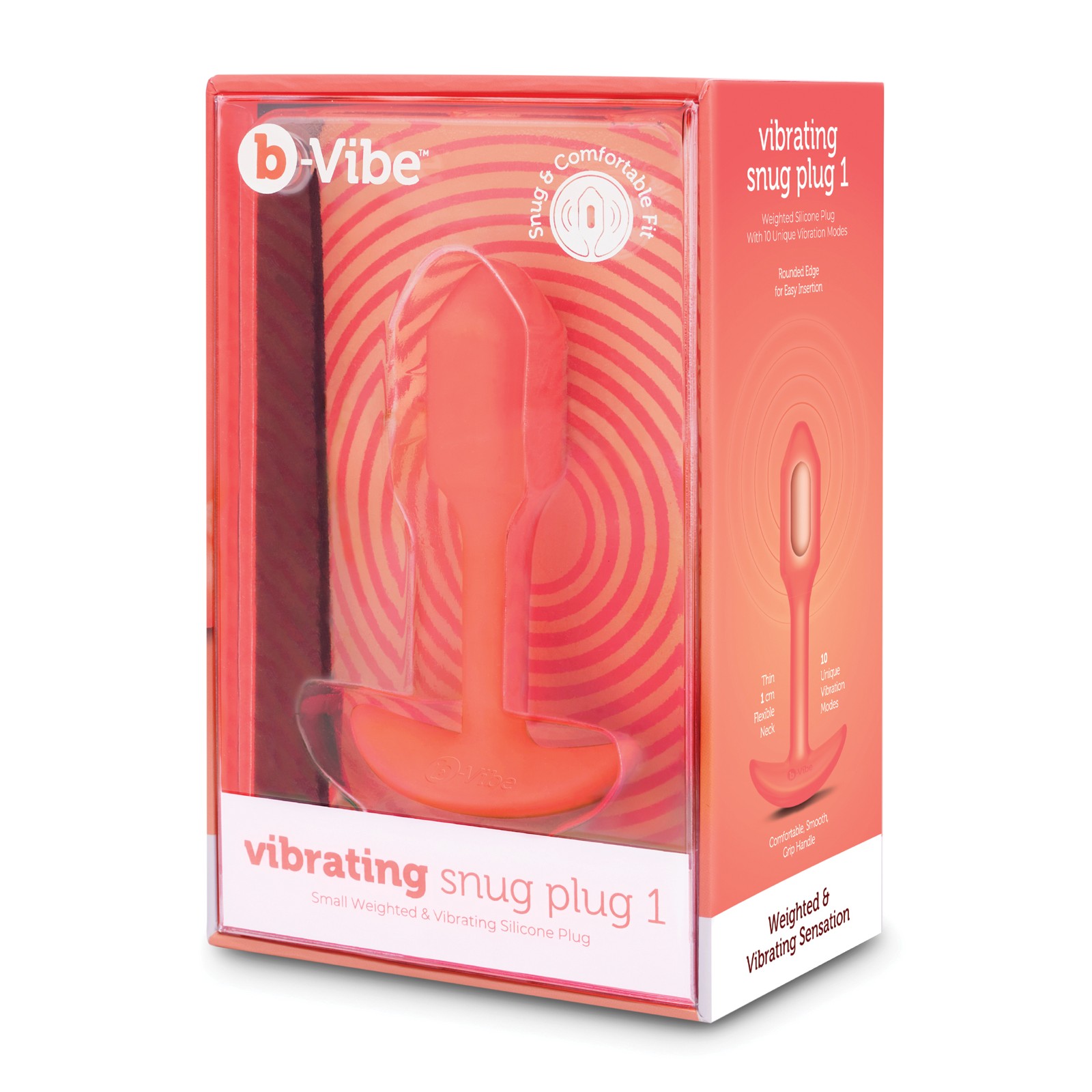 b-Vibe Small Vibrating Snug Plug