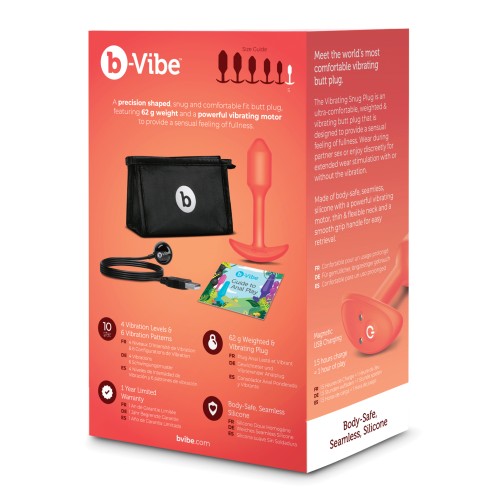 b-Vibe Plug Ajustado Vibrante Pequeño