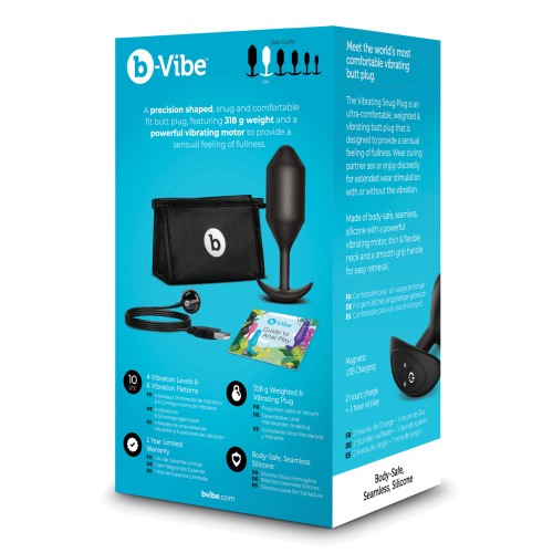 b-Vibe Vibrating Snug Plug - Ultimate Anal Experience