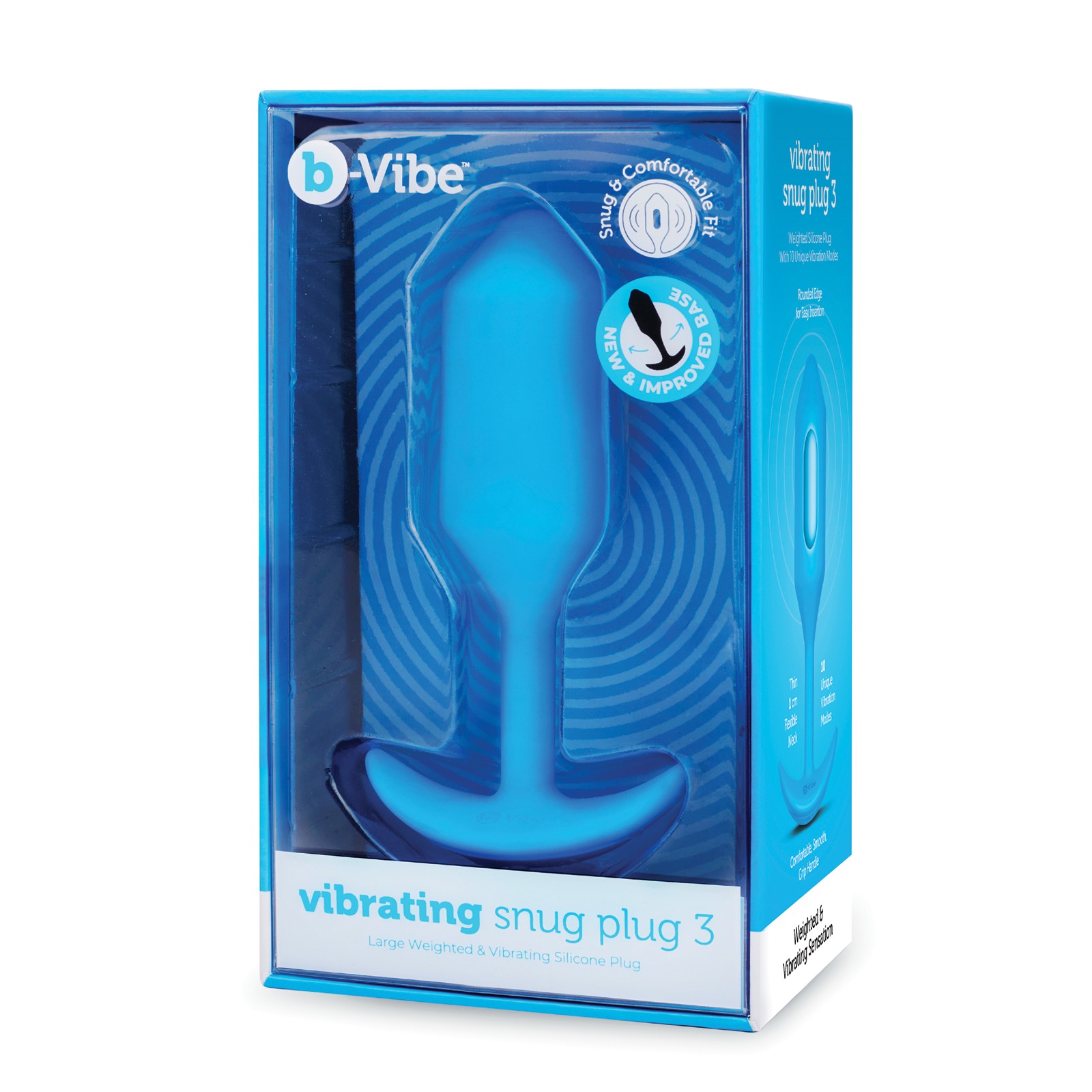 b-Vibe Plug Ajustado Vibrante - Tamaño Grande