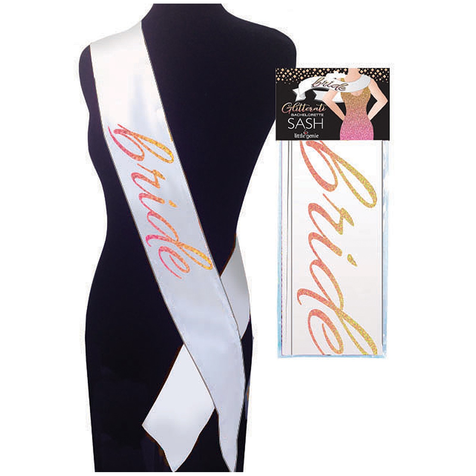 Glitterati Bride Sash for Bachelorette Parties