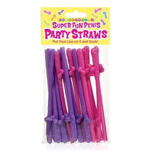 Super Fun Penis Party Straws for Events