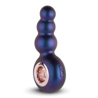 Hueman Outer Space Vibrating Anal Plug Purple